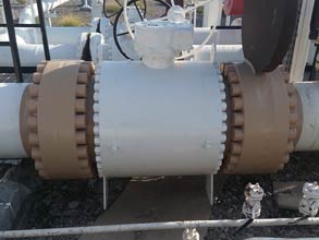 First coat of Belzona 3411 applied First coat of Belzona 3411 applied