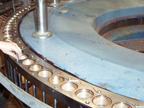 Stainless steel plates seated in Belzona for full support and corrosion protection